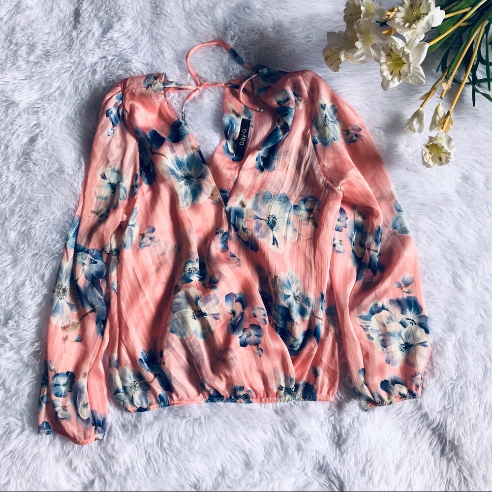 Day G floral blouse🌸